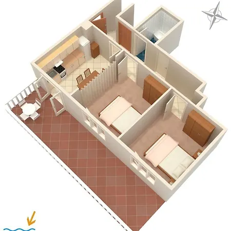 With Parking Space Zavalatica, Korcula - 4453